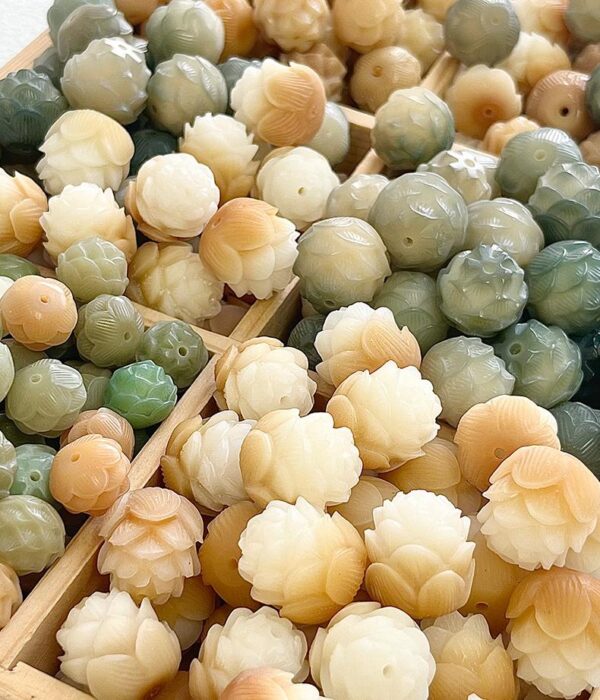 A07 12~13mm Lotus Bodhi Beads