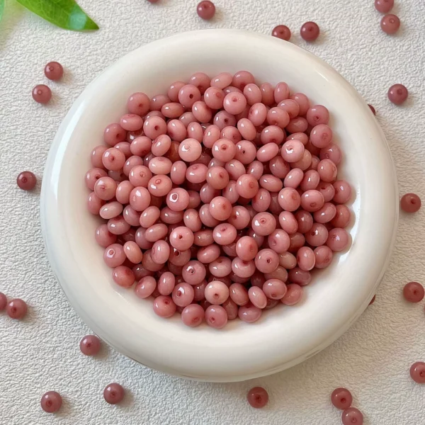 A05 9*6mm pink Bodhi beads