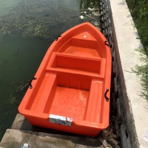 Thickened Inflatable-Style PE Plastic Boat – Fishing, River Cleaning, Aquaculture & Utility Watercraft  Product Description